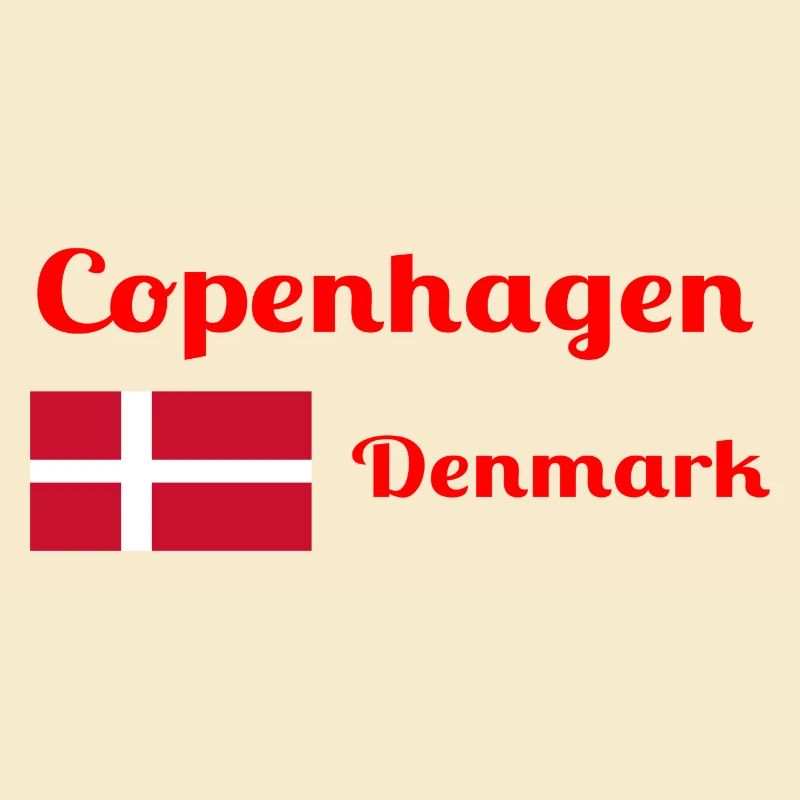 Copenhague, Danemark - Imprimés élégants