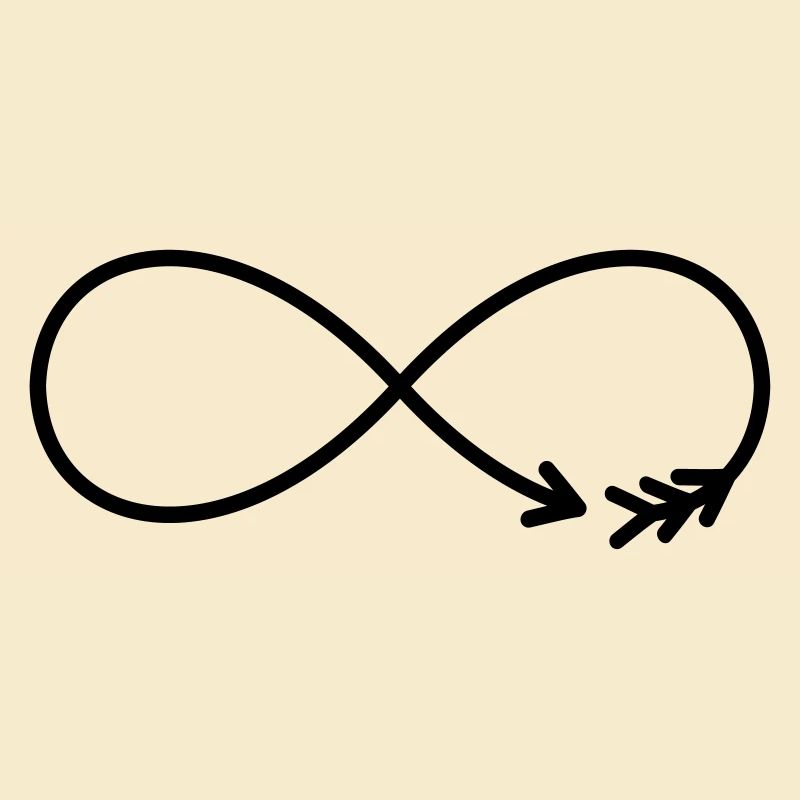 Infinity Sign Arrow Gift Love