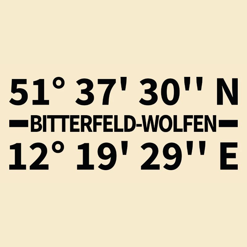 Bitterfeld-Wolfen coordinates