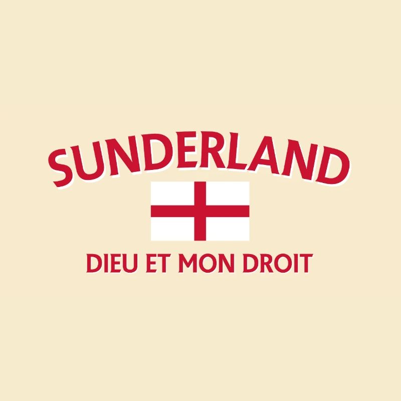 Drapeau de Sunderland Devise Écusson