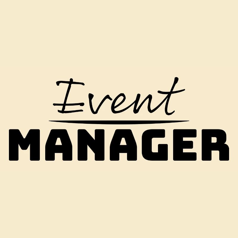 Tshirt for Event Manager black
