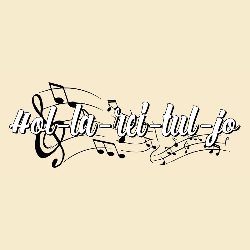 Yodelling, singing, making music