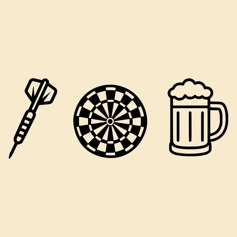 Dart,Darts,Dartfeil-Dartboard-Bier
