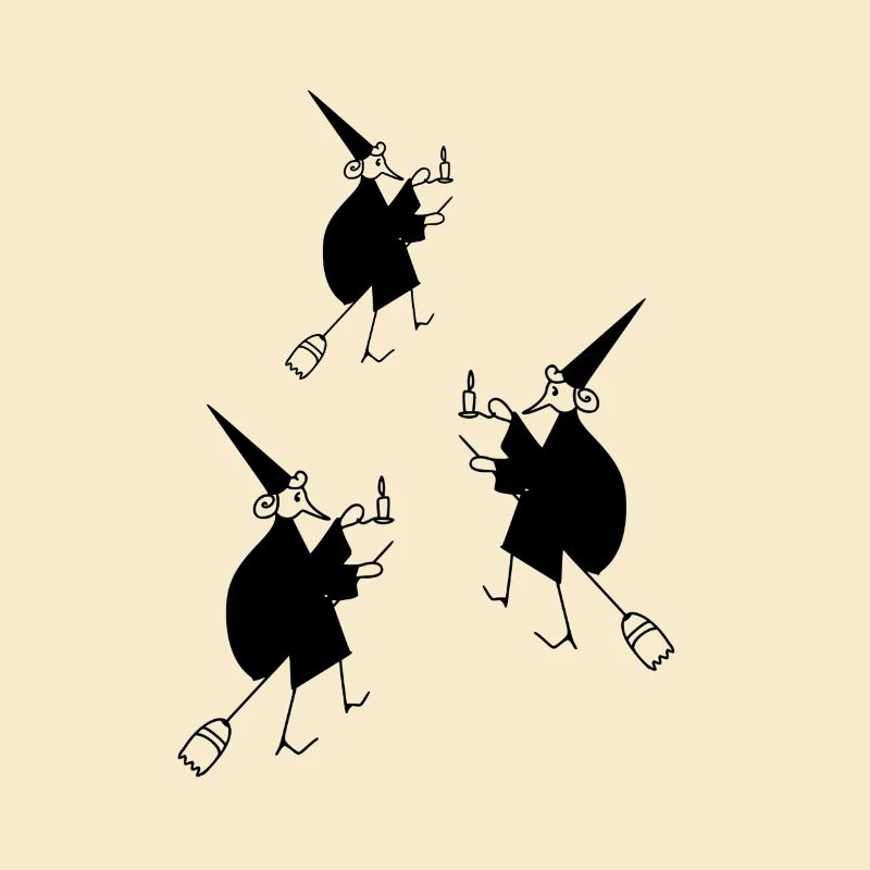Image flying witches