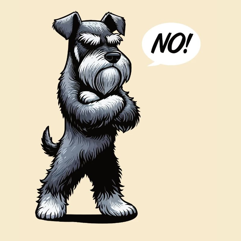 Pas de Schnauzer Schnauzer géant Propriétaire de Schnauzer