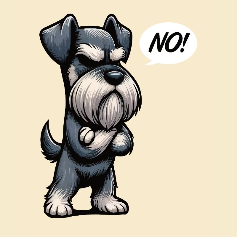Pas de Schnauzer Schnauzer géant Propriétaire de Schnauzer
