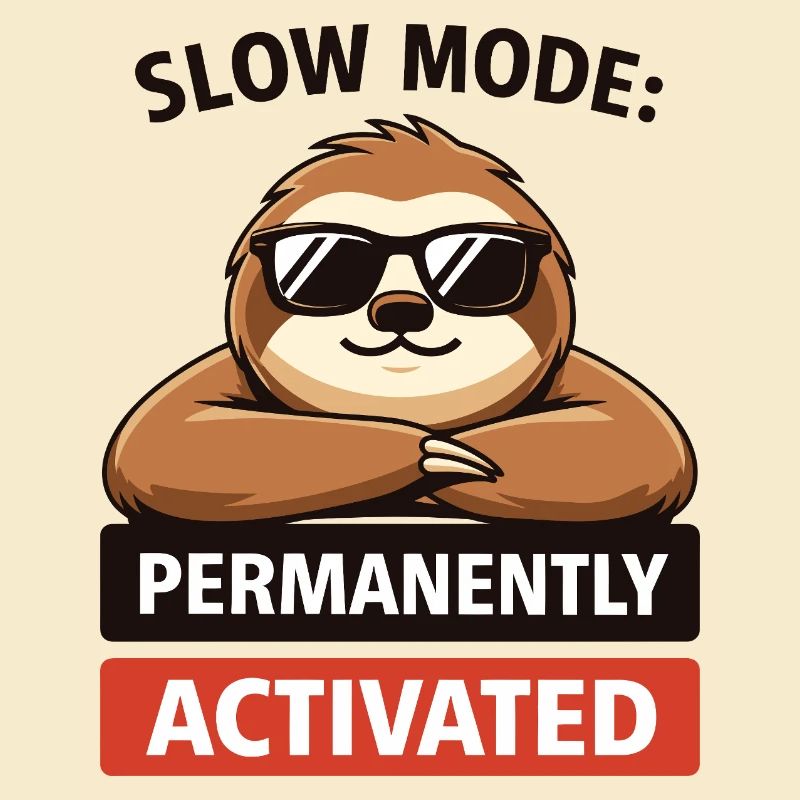 Slow Mode Sloth Permanently Activated
