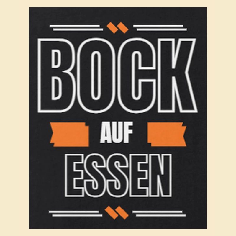 Bock auf Essen