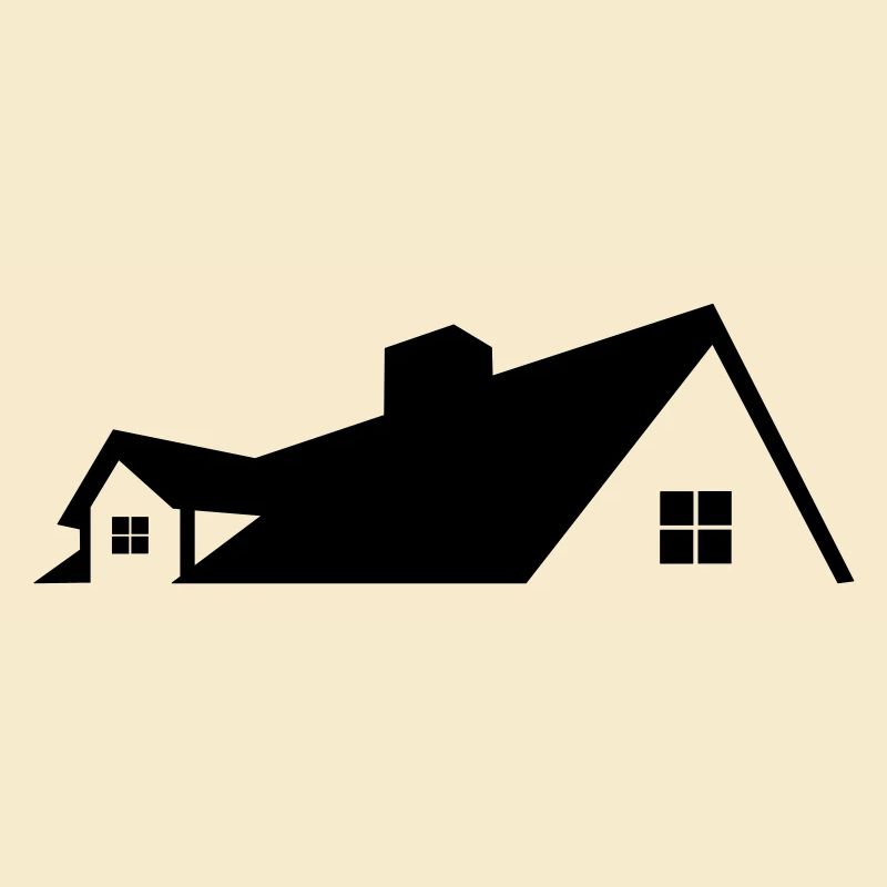Logo maison logo simple
