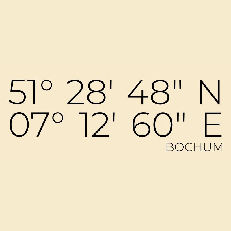 coordinates Bochum