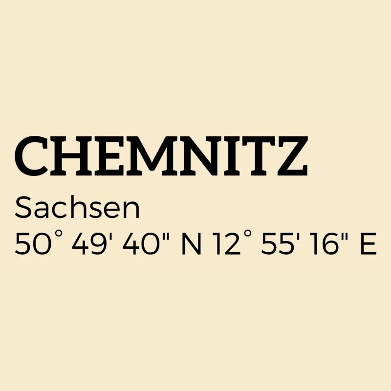 Chemnitz Saxony coordinates