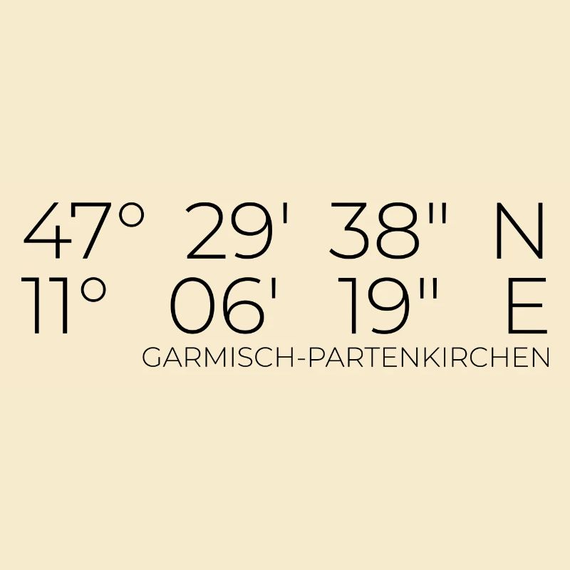 Coordinates Garmisch Partenkirchen