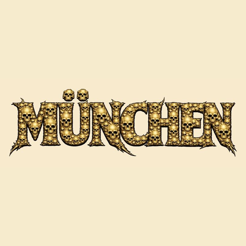 München Gothic Schädel-Logo
