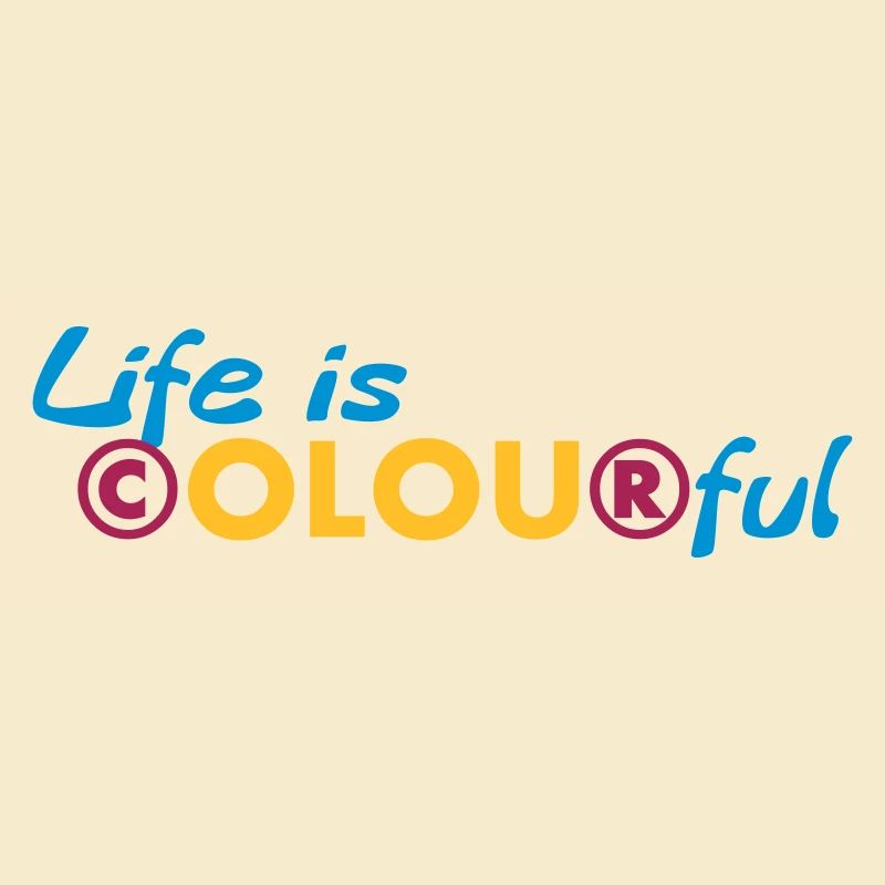 La vie est colorée