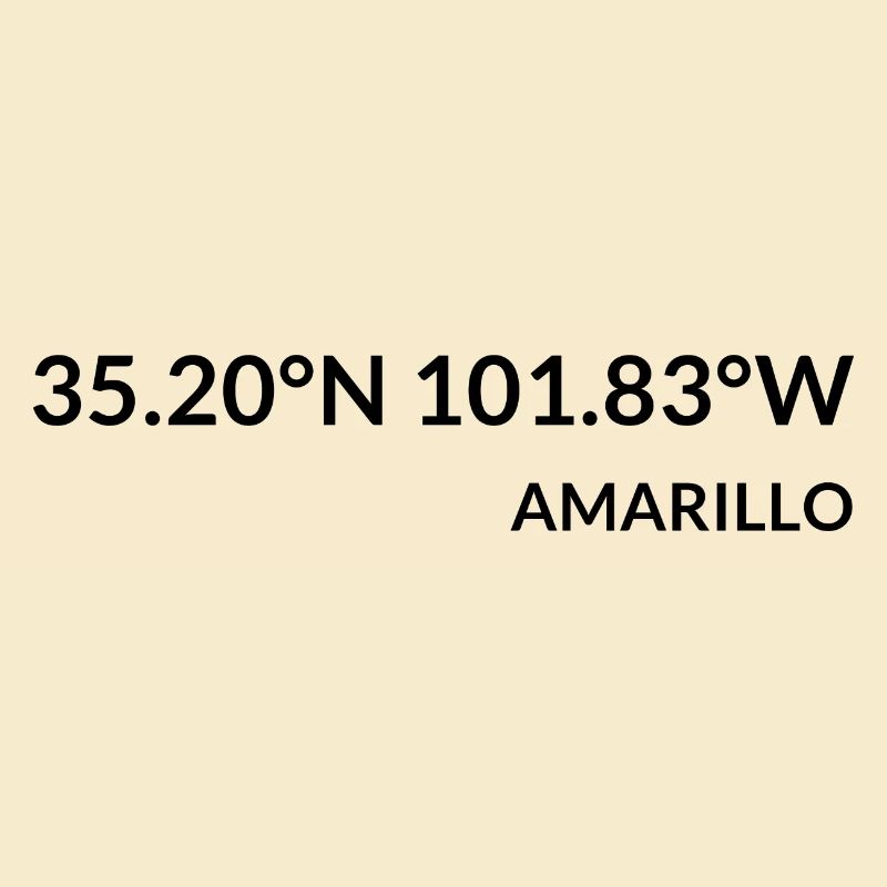 Amarillo, Texas, USA Coordinates