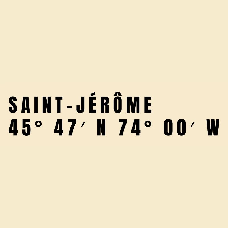 Coordonnées Saint-Jérôme, Canada