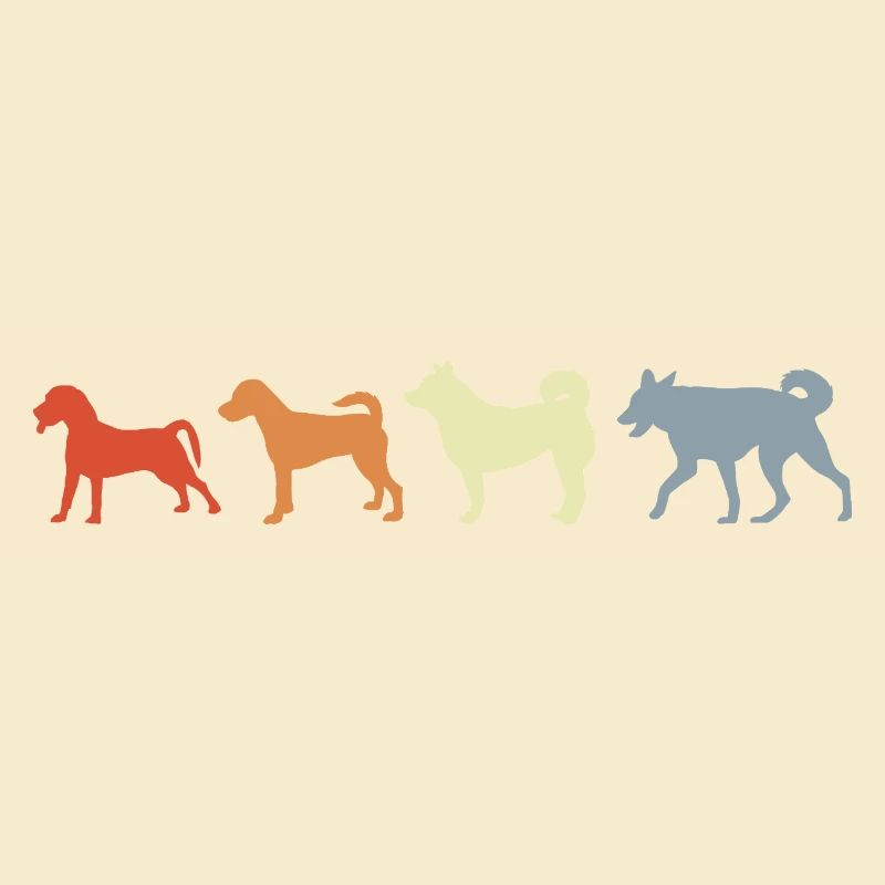 Évolution canine vintage