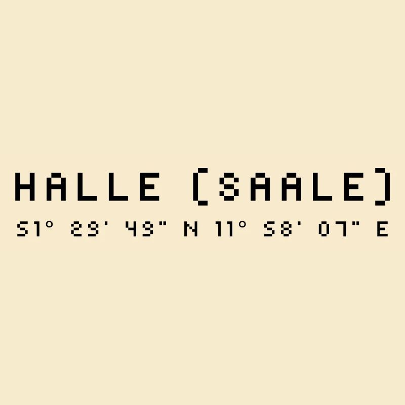 Halle (Saale) coordinates