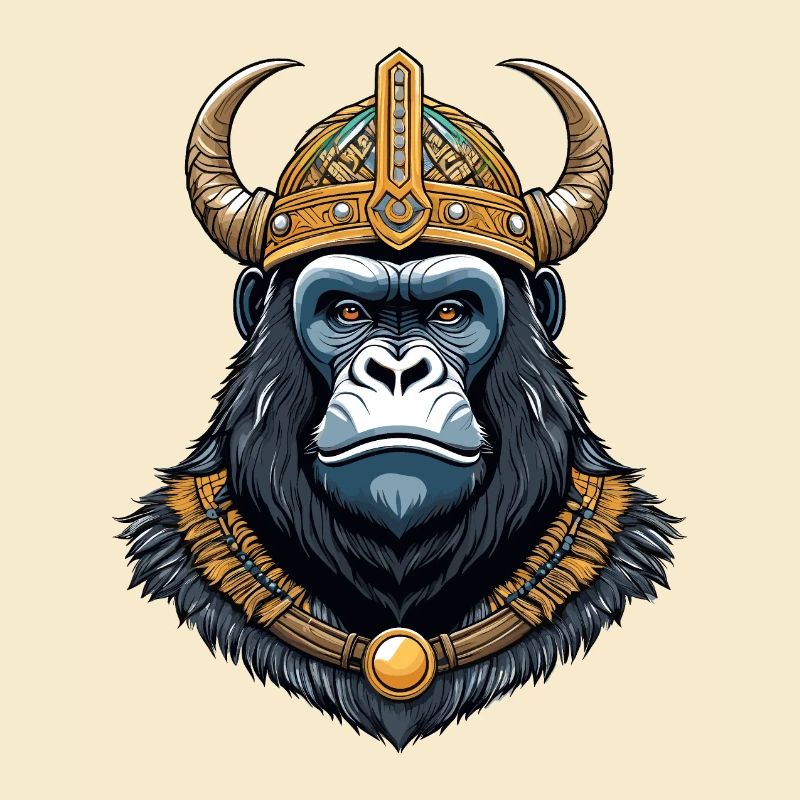 Gorilla-Wikinger