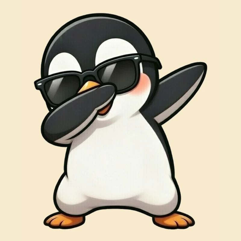 Dabbing Pingouin