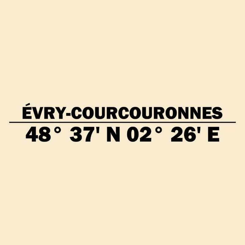 Évry-Courcouronnes coordinates