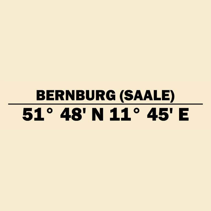 Bernburg (Saale) coordinates
