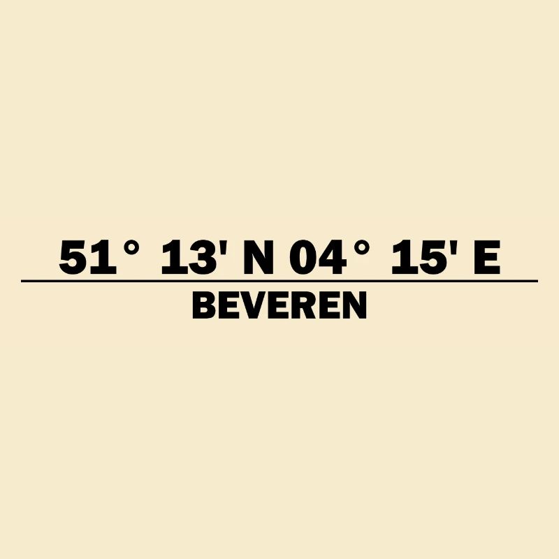Beveren coordinates