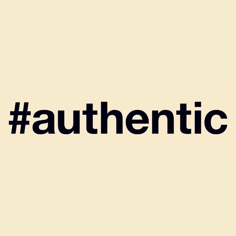 AUTHENTIC authentisch echt