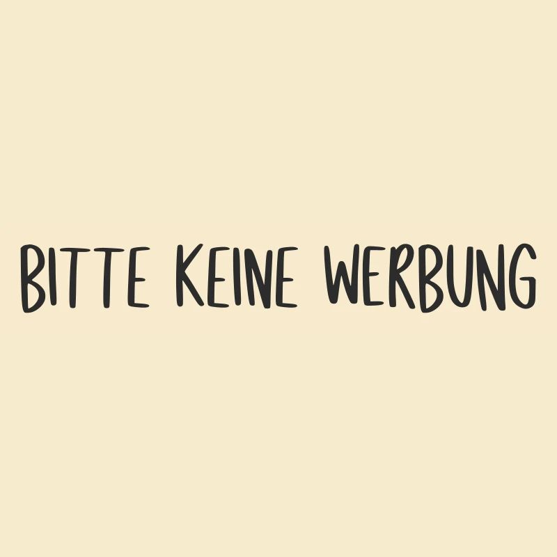 Bitte keine Werbung