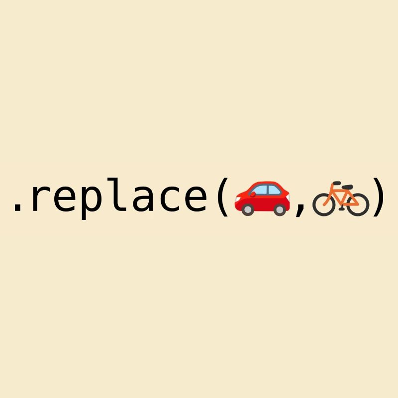 Replace cars with bikes; Python edition