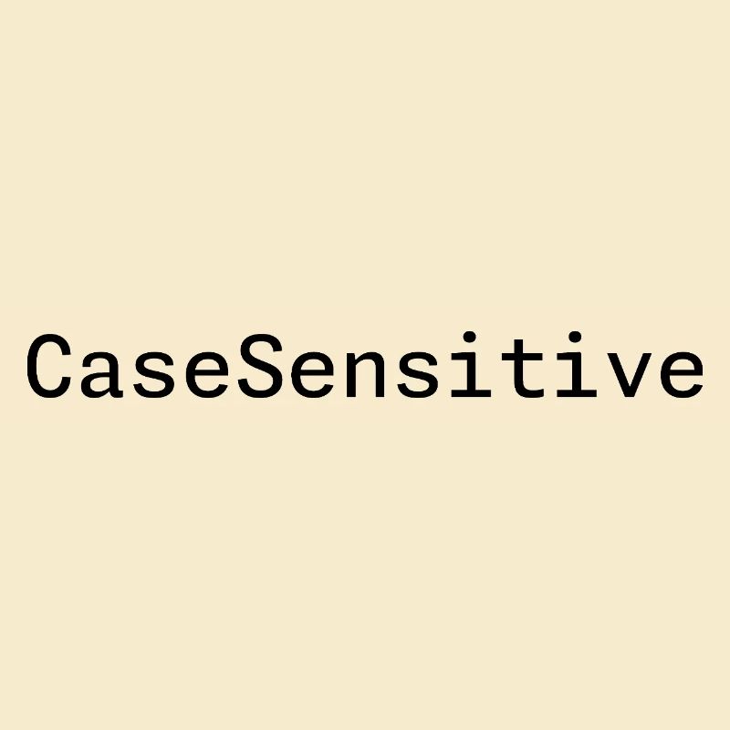 CaseSensitive Developer Humor