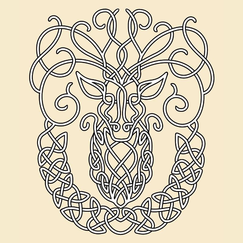 Cerf celtique