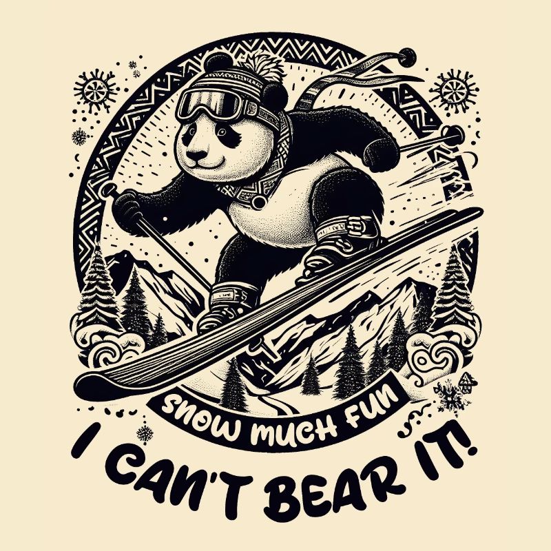 Powder Panda: Snow Much Fun, I Can't Bear It!