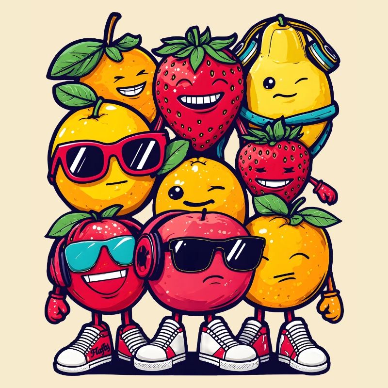 Fruit Squad – 🍓 🍊 🍉 Cartoon