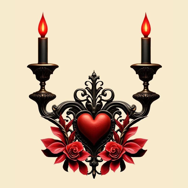 Romance gothique : Passion cachée.
