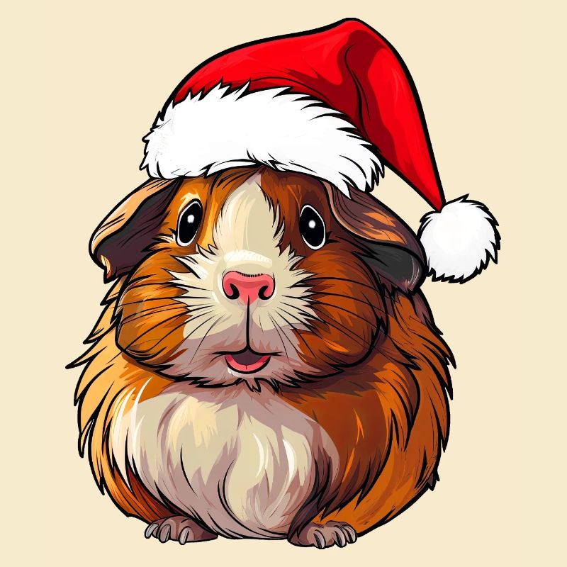 Cochons d'Inde de Noël