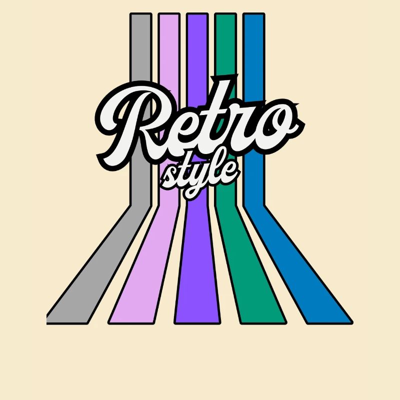 StyleRetro Multicolor Stripes