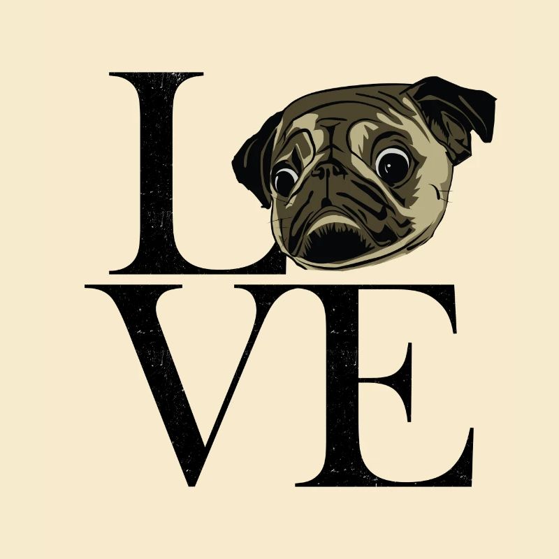 Mops black