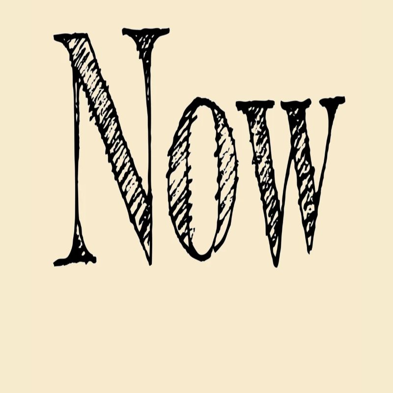 Jetzt oder now