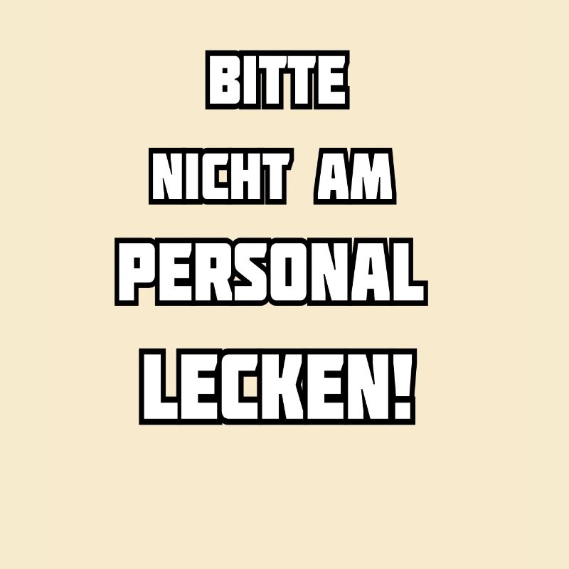 Bitte nicht am Personal lecken Kellner, Bedienung 