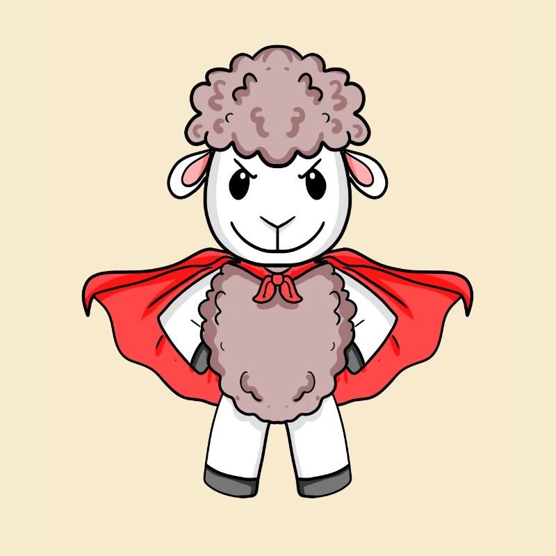 Sheep Superhero