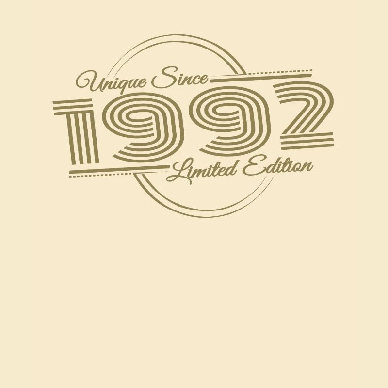 Einzigartig seit 1992 Retro Sprüche