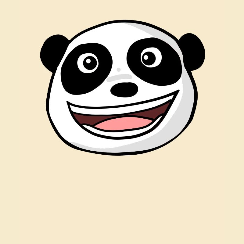 Panda Kopf
