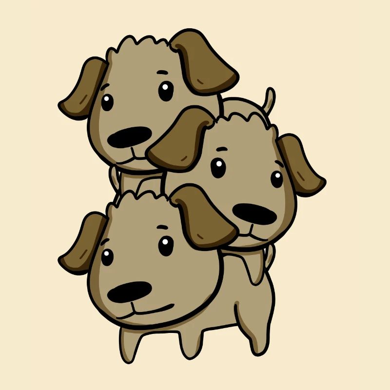 Chiens mignons