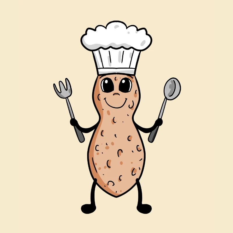 Peanut Chef Cooking Restaurant Cadeau
