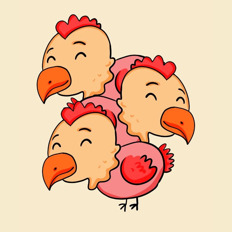 Cute Chickens - Chicken