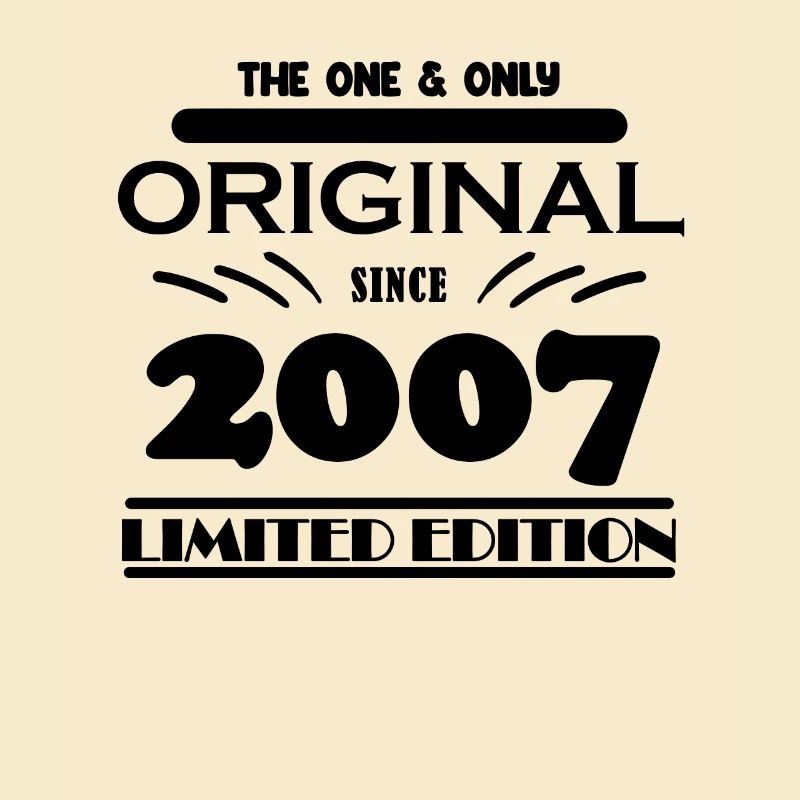 2007 - Année de construction 2007 - Millésime 2007