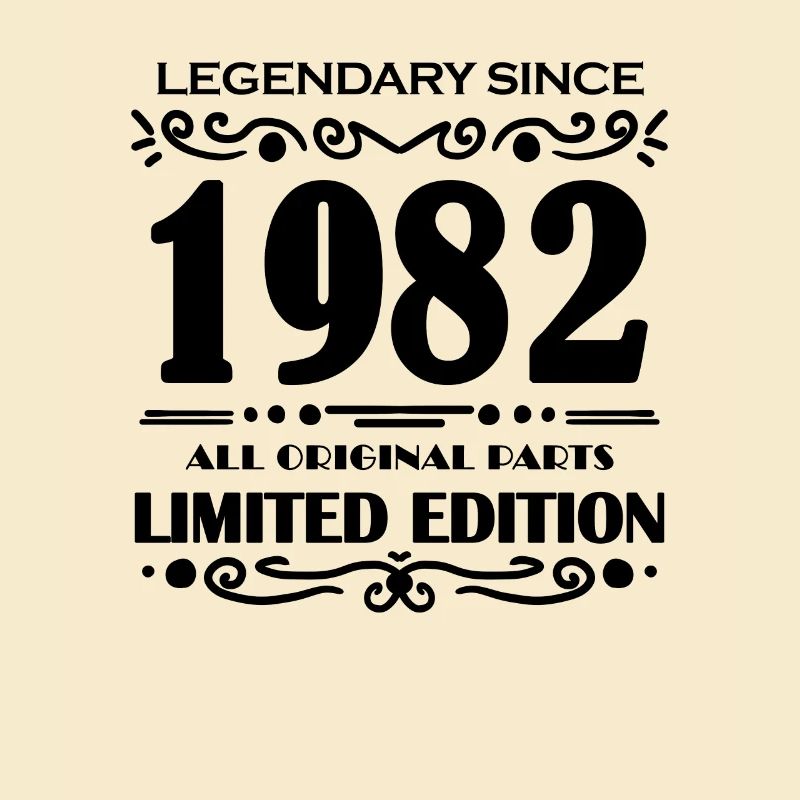 1982 - Né 1982 - Année de construction 1982