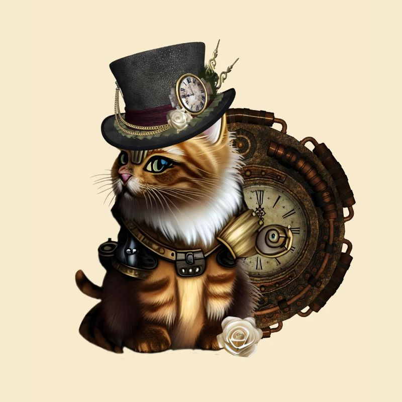 These Steampunk kittens will make your heart go