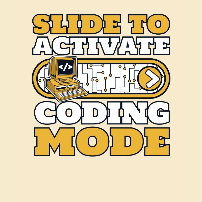 Faire glisser pour activer le codeur du développeur en mode codage